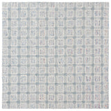Safavieh Ebony 6'-0" x 6'-0" Rug in Blue / Ivory