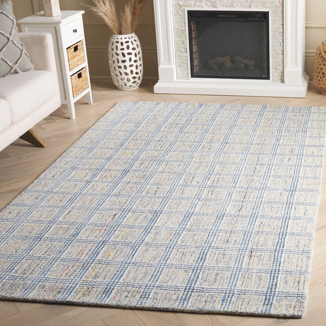 Safavieh Ebony Ebn119A Blue/Ivory Rug - Safavieh - ebn119a - 3