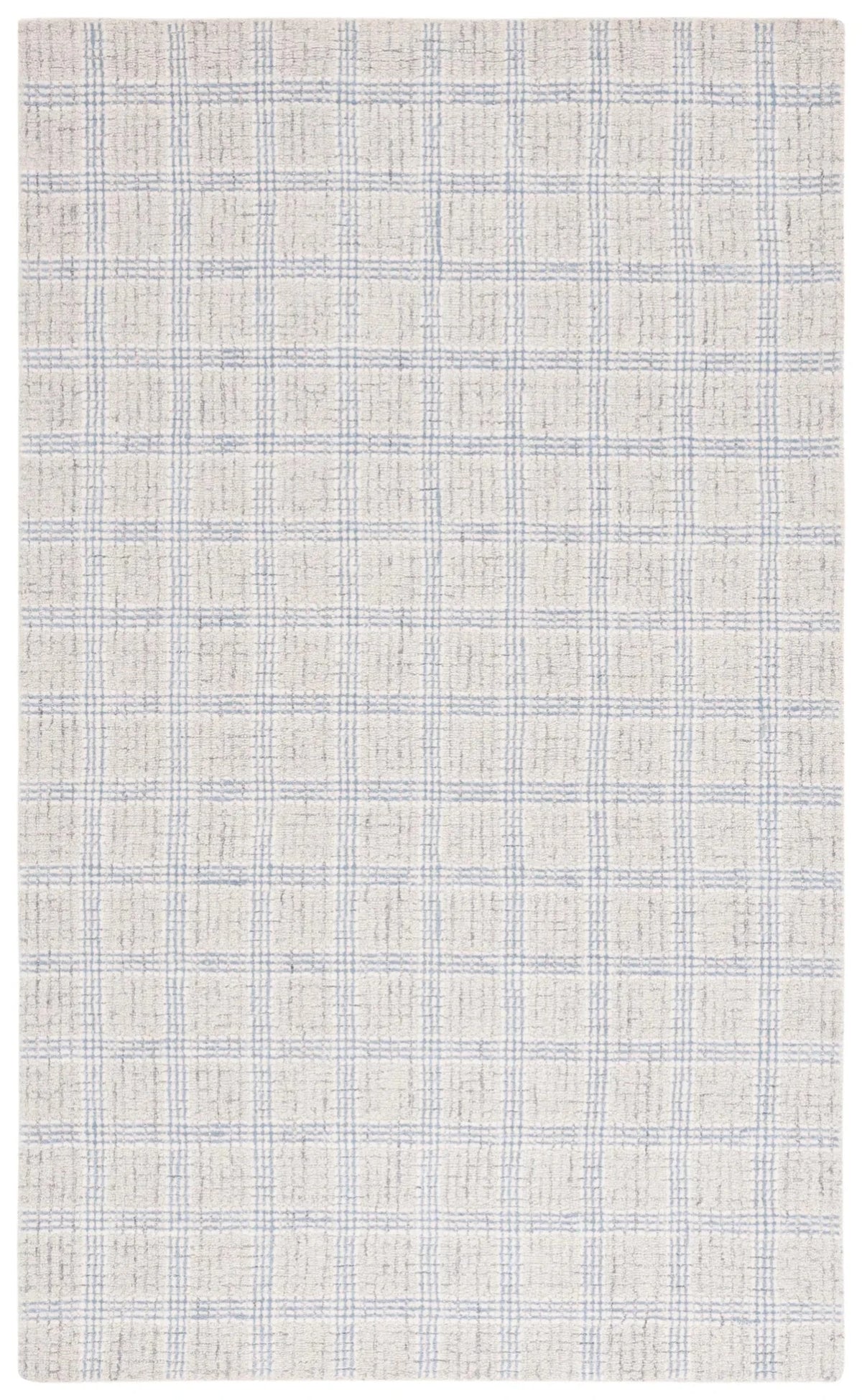 Safavieh Ebony 4'-0" x 6'-0" Rug in Silver / Ivory