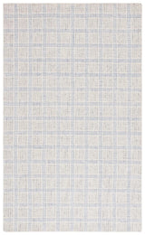 Safavieh Ebony 4'-0" x 6'-0" Rug in Silver / Ivory