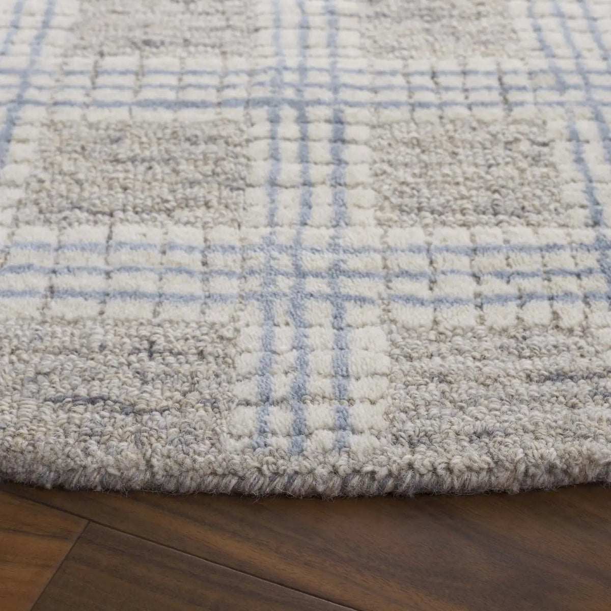 Safavieh Ebony 6'-0" x 6'-0" Rug in Silver / Ivory