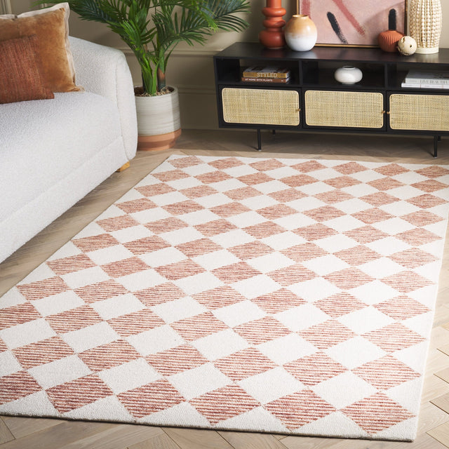 Safavieh Ebony Ebn120P Rust/Ivory Rug - Safavieh - ebn120p - 3