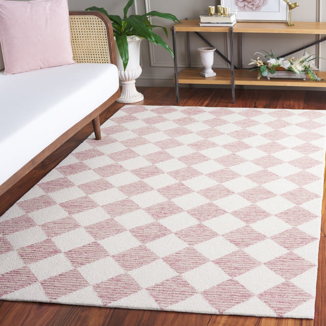 Safavieh Ebony Ebn120U Blush Pink/Ivory Rug - Safavieh - ebn120u - 3