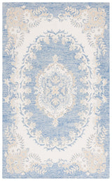Safavieh Ebony Ebn121M Blue/Ivory Rug - Safavieh - ebn121m - 3