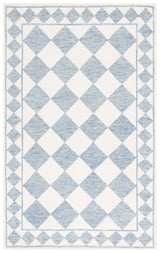 Safavieh Ebony 4'-0" x 6'-0" Rug in Blue / Ivory