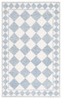 Safavieh Ebony 4'-0" x 6'-0" Rug in Blue / Ivory