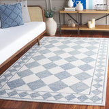 Safavieh Ebony 4'-0" x 6'-0" Rug in Blue / Ivory