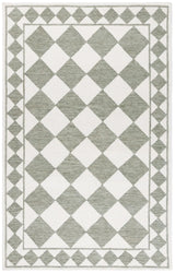 Safavieh Ebony 4'-0" x 6'-0" Rug in Sage / Ivory