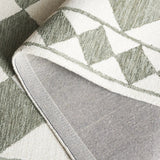 Safavieh Ebony 4'-0" x 6'-0" Rug in Sage / Ivory