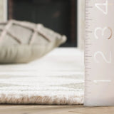 Safavieh Ebony 4'-0" x 6'-0" Rug in Sage / Ivory