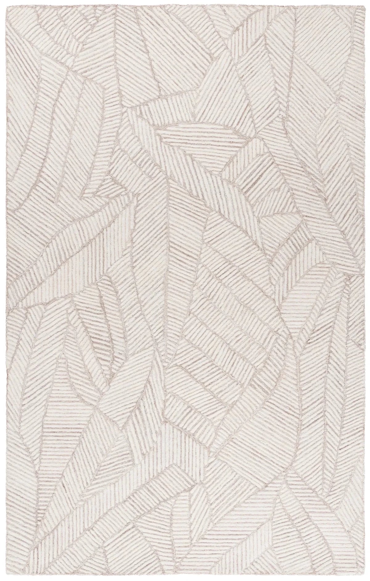 Safavieh Ebony 4'-0" x 6'-0" Rug in Beige / Ivory
