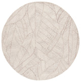 Safavieh Ebony 6'-0" x 6'-0" Rug in Beige / Ivory