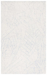 Safavieh Ebony 4'-0" x 6'-0" Rug in Blue / Ivory