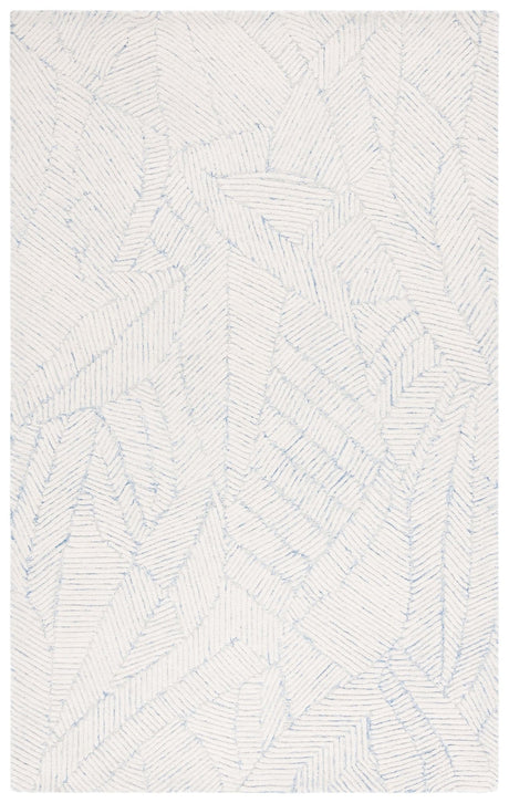 Safavieh Ebony Ebn123M Blue/Ivory Rug - Safavieh - ebn123m - 3