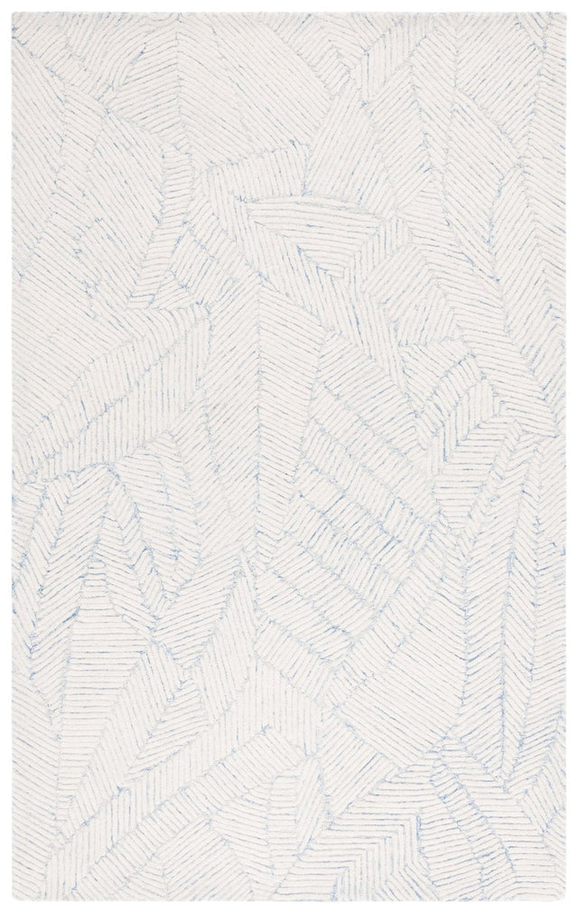 Safavieh Ebony Ebn123M Blue/Ivory Rug - Safavieh - ebn123m - 3