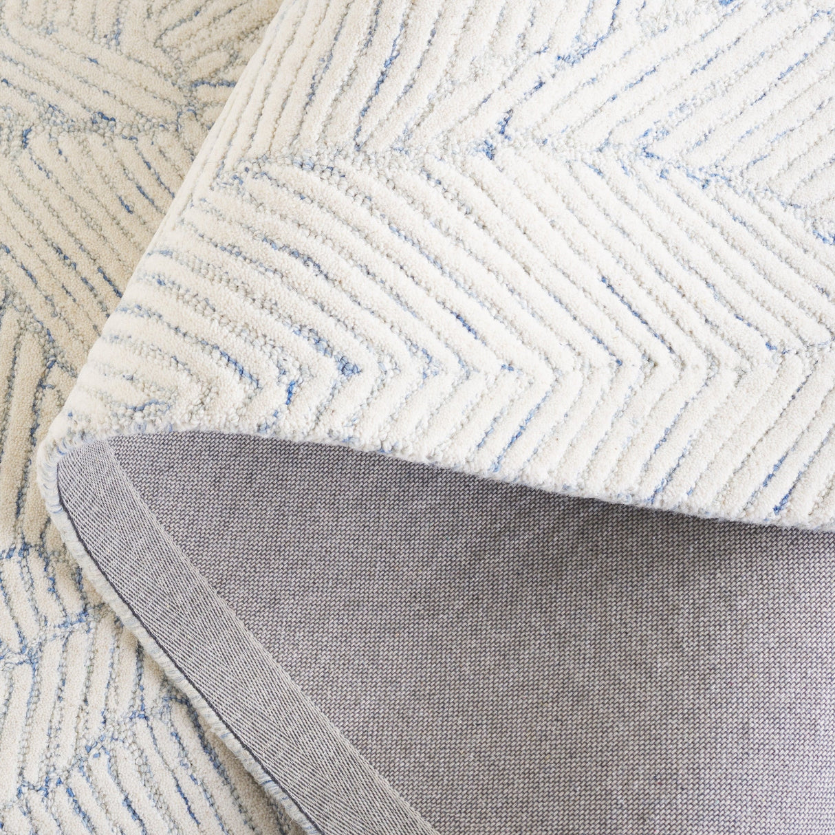 Safavieh Ebony Ebn123M Blue/Ivory Rug - Safavieh - ebn123m - 3