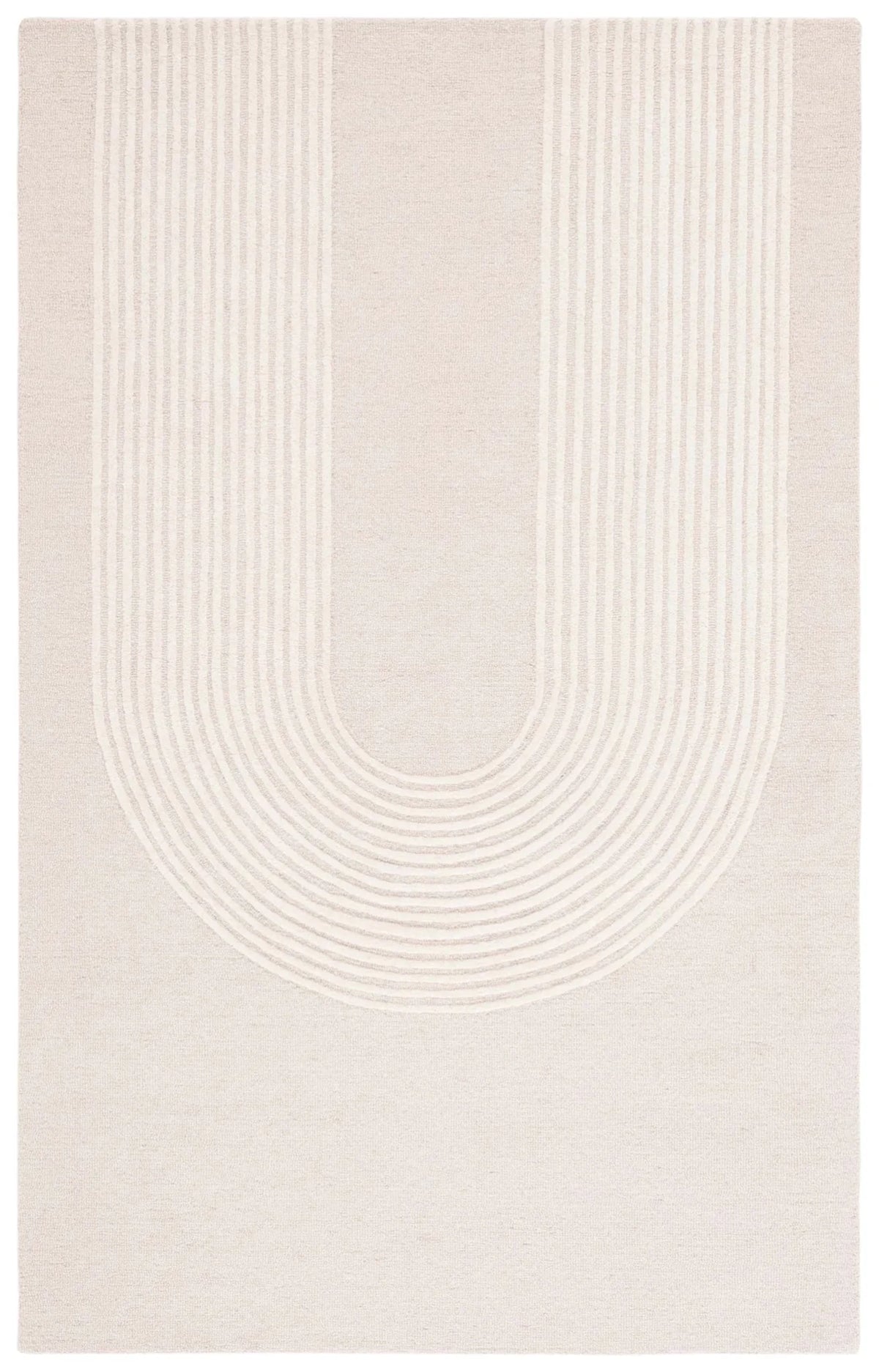 Safavieh Ebony 4'-0" x 6'-0" Rug in Beige / Ivory