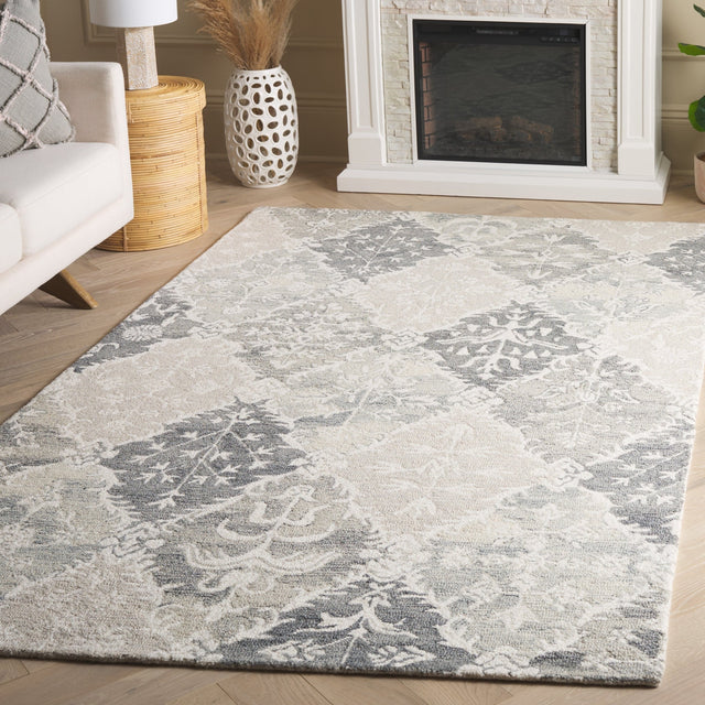 Safavieh Ebony Ebn128F Grey/Ivory Rug - Safavieh - ebn128f - 3