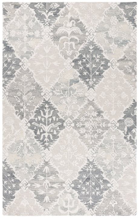 Safavieh Ebony Ebn128F Grey/Ivory Rug - Safavieh - ebn128f - 3