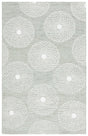 Safavieh Ebony 4'-0" x 6'-0" Rug in Sage / Ivory