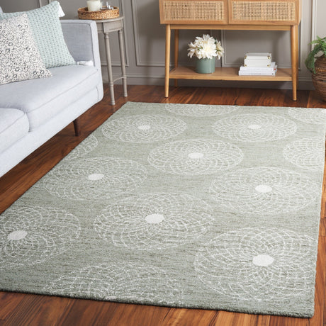 Safavieh Ebony Ebn133W Sage/Ivory Rug - Safavieh - ebn133w - 3