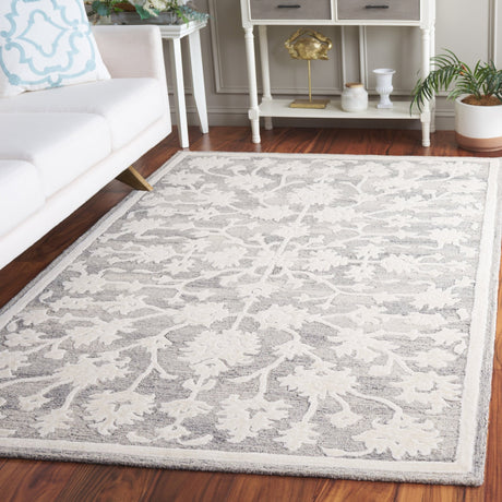 Safavieh Ebony Ebn134G Silver/Ivory Rug - Safavieh - ebn134g - 3