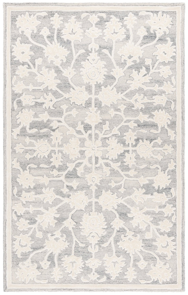 Safavieh Ebony Ebn134G Silver/Ivory Rug - Safavieh - ebn134g - 3