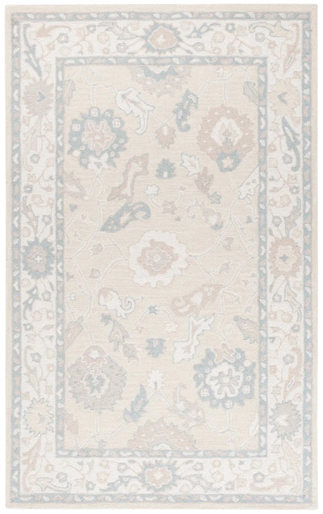 Safavieh Ebony 4'-0" x 6'-0" Rug in Beige / Ivory