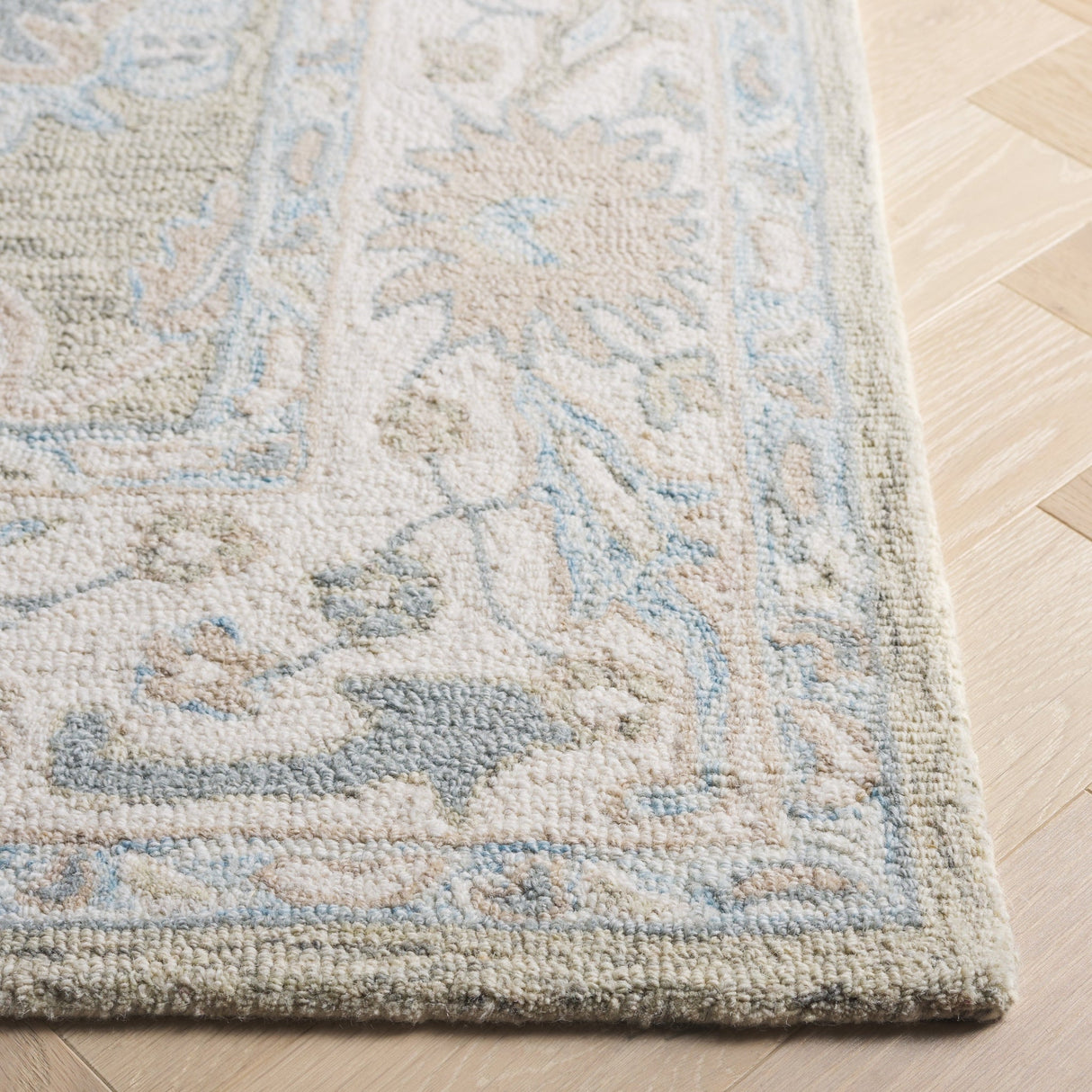Safavieh Ebony Ebn136G Light Grey/Ivory Rug - Safavieh - ebn136g - 3