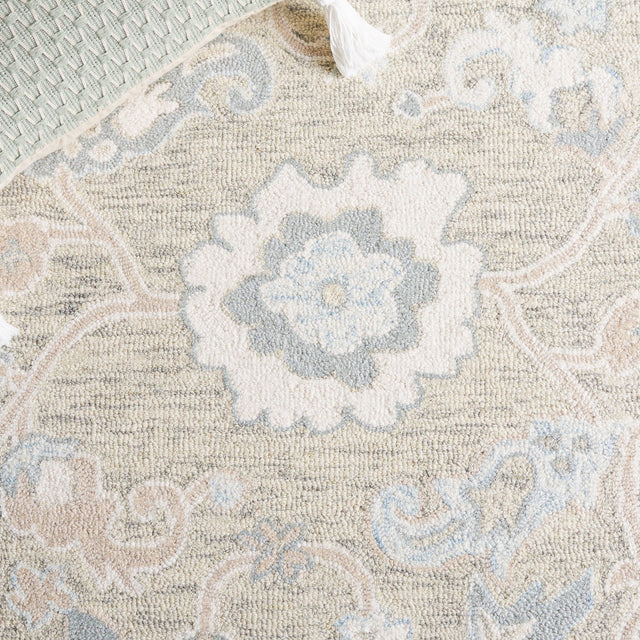 Safavieh Ebony Ebn136G Light Grey/Ivory Rug - Safavieh - ebn136g - 3