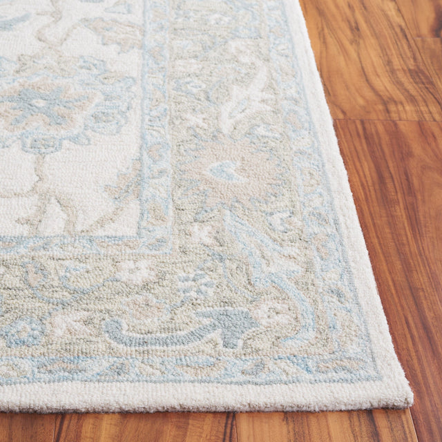 Safavieh Ebony Ebn136M Ivory/Blue Rug - Safavieh - ebn136m - 3