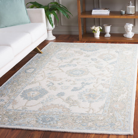 Safavieh Ebony Ebn136M Ivory/Blue Rug - Safavieh - ebn136m - 3