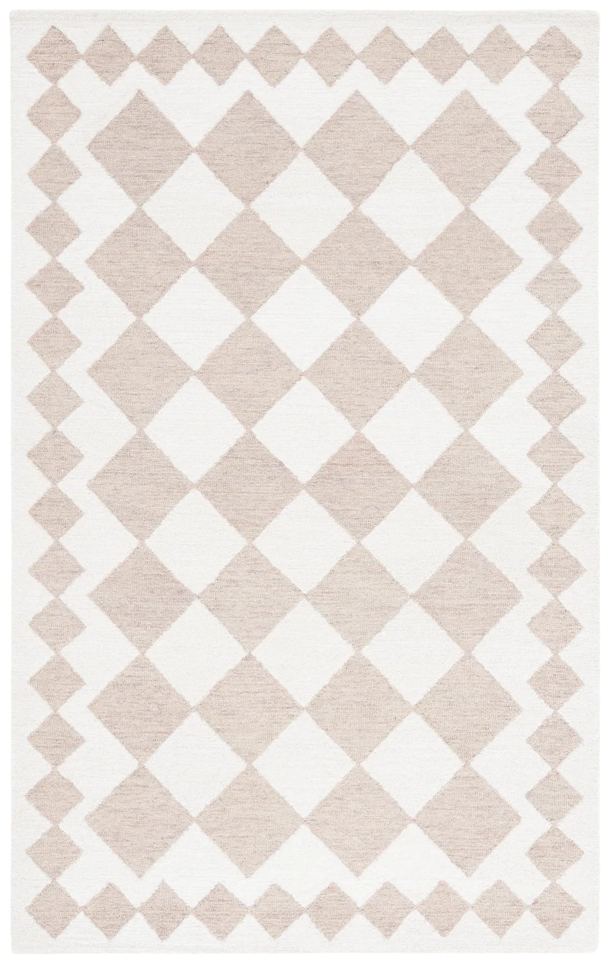 Safavieh Ebony 4'-0" x 6'-0" Rug in Beige / Ivory