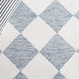 Safavieh Ebony Ebn137M Blue/Ivory Rug - Safavieh - ebn137m - 3