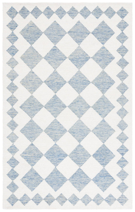 Safavieh Ebony Ebn137M Blue/Ivory Rug - Safavieh - ebn137m - 3