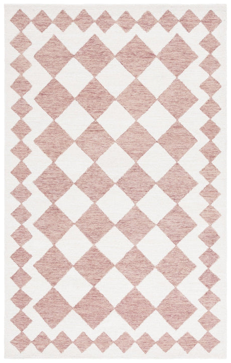 Safavieh Ebony Ebn137P Pink/Ivory Rug - Safavieh - ebn137p - 3