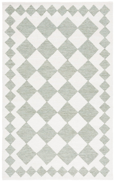 Safavieh Ebony Ebn137Y Green/Ivory Rug - Safavieh - ebn137y - 3