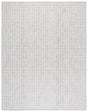 Safavieh Ebony 10'-0" x 14'-0" Rug in Light Grey / Ivory