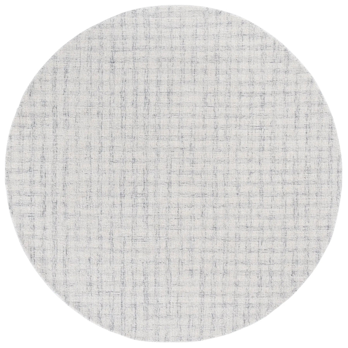 Safavieh Ebony 6'-0" x 6'-0" Rug in Light Grey / Ivory
