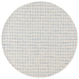 Safavieh Ebony 6'-0" x 6'-0" Rug in Blue / Ivory
