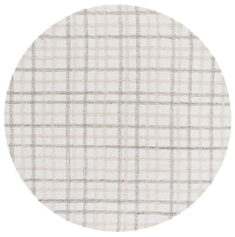Safavieh Ebony 6'-0" x 6'-0" Rug in Beige / Ivory