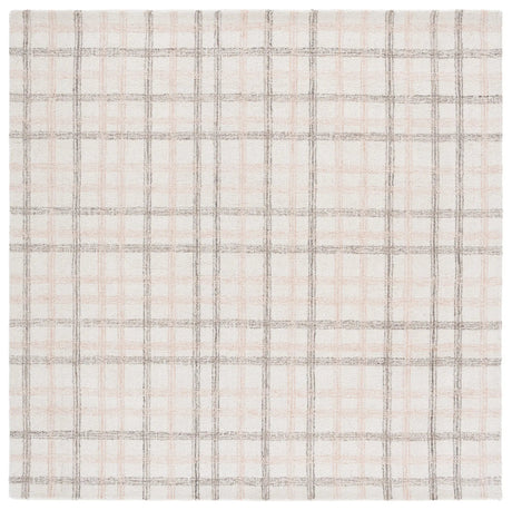 Safavieh Ebony 6'-0" x 6'-0" Rug in Beige / Ivory