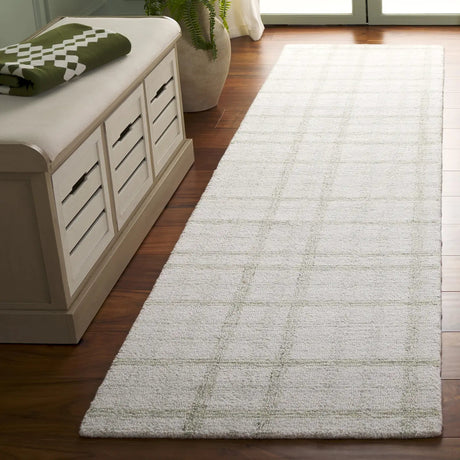 Safavieh Ebony 2'-3" x 11'-0" Rug in Sage / Ivory