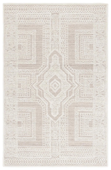 Safavieh Ebony 4'-0" x 6'-0" Rug in Beige / Ivory