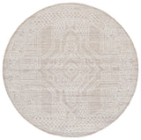 Safavieh Ebony 6'-0" x 6'-0" Rug in Beige / Ivory