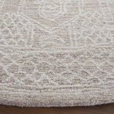 Safavieh Ebony 6'-0" x 6'-0" Rug in Beige / Ivory