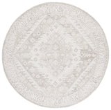 Safavieh Ebony 6'-0" x 6'-0" Rug in Beige / Ivory