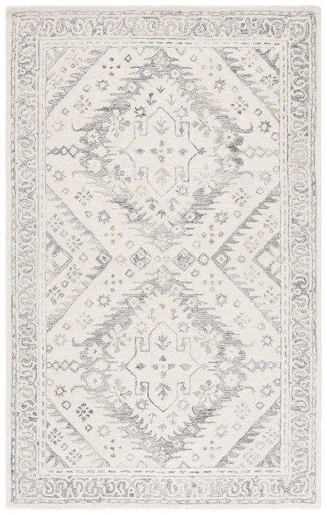Safavieh Ebony 4'-0" x 6'-0" Rug in Ivory / Grey