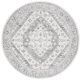 Safavieh Ebony 6'-0" x 6'-0" Rug in Ivory / Grey