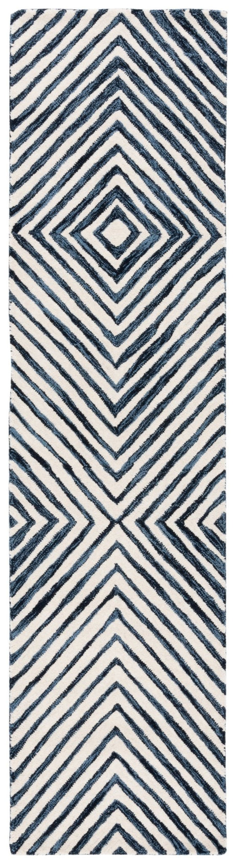 Safavieh Ebony Ebn150N Navy/Ivory Rug - Safavieh - ebn150n - 3